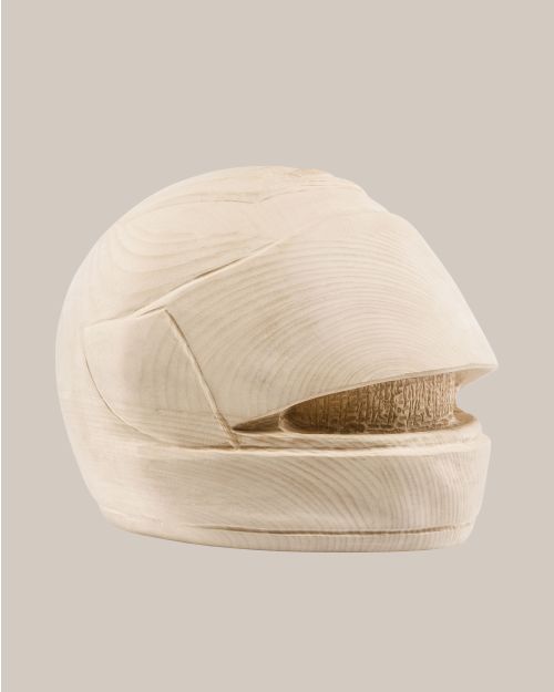 Holzurne Helmet