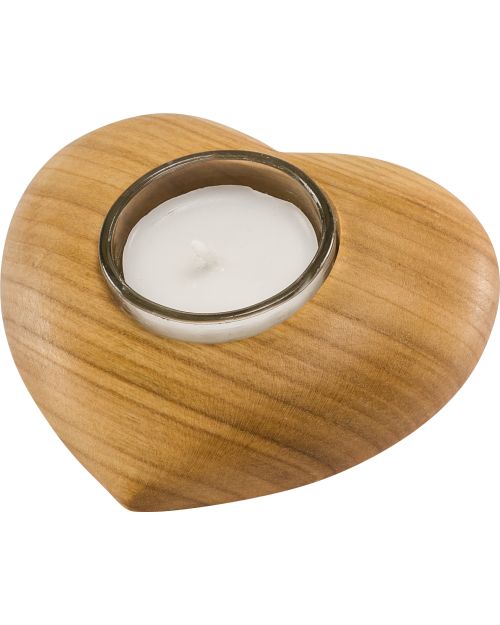 Heart with tealight